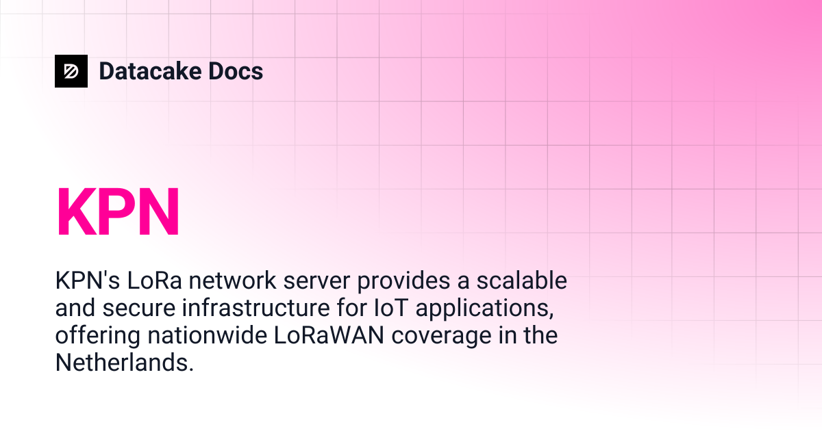 KPN | Datacake Docs
